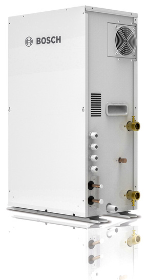 Mit der Hydrobox AF-HB 140-1 lassen sich die VRF-Klimasysteme AF6300A auch zur Warmwasserbereitung einsetzen. - © Bild: Buderus
