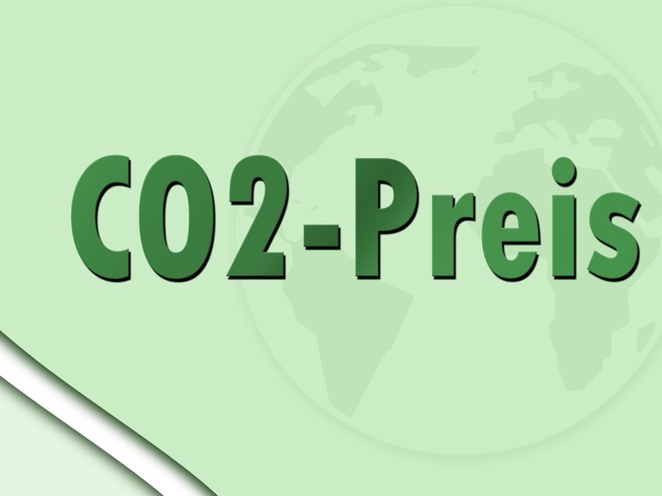 Begriff aus dem Umweltschutz, Naturschutz: CO2-Preis - © lhphotos - stock.adobe.com
