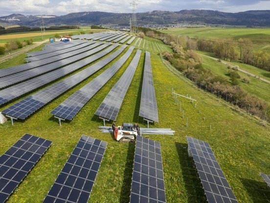 Solarpark bei Denkingen - © Plattform EE BW / Kuhnle & Knödler
