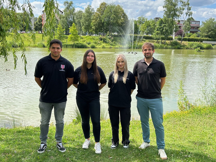 Die Azubis der Stadt Leinefelde-Worbis punkteten mit dem Projekt „Klimakids – Klimaschutz fängt klein an“. Unterstützt wurden sie dabei durch die Energieagentur des Landes Thüringen (ThEGA). - © Ulrike Rittmeyer / Stadt Leinefelde-Worbis
