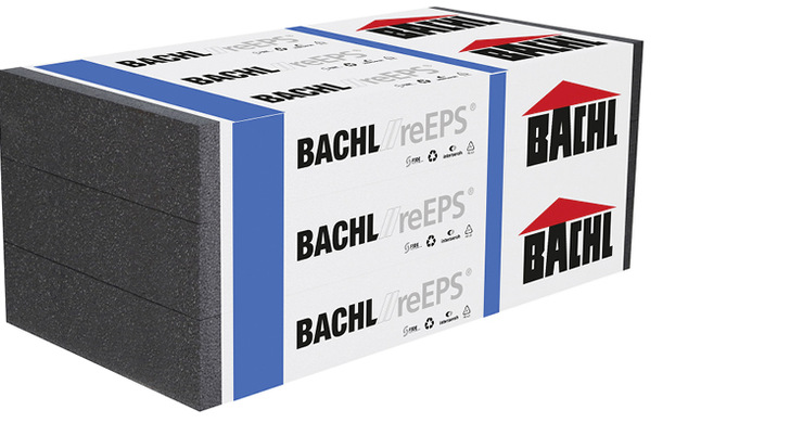Bachl erweitert seine Produktpalette um die Dämmplatte reEPS. Sie enthält zehn Prozent Rezyklatanteil. - © Bild: Bachl
