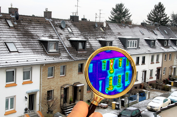 Bei Einfamilienhäusern zeigten sich in Immobilienanzeigen schlechte Effizienzwerte.