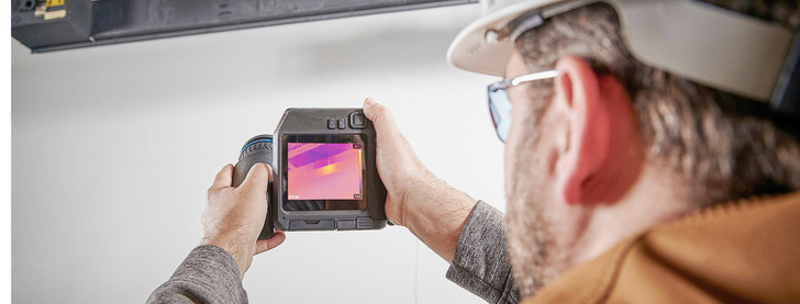 Mit einer hochauflösenden Thermografiekamera lassen sich Probleme schneller und zuverlässiger erfassen.