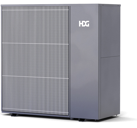 Die Wärmepumpe HDG A arbeitet mit klimafreundlichen Kältemittel R290 (Propan). - © Bild: HDG Bavaria
