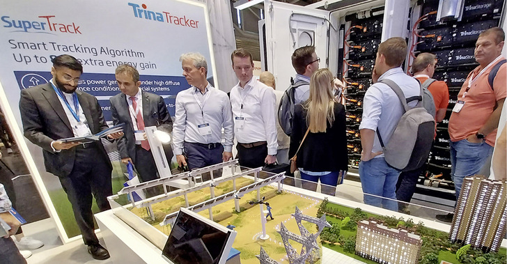 Trina Solar zeigt auf der diesjährigen The smarter E Europe Produkte und Lösungen für erneuerbare Energien.