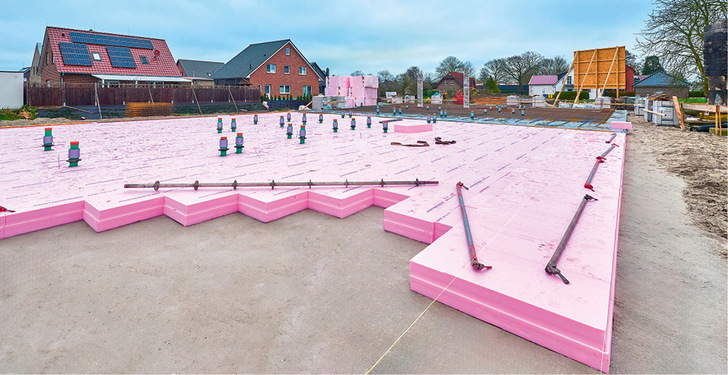 Die Verlegung von Austrotherms XPS-TB-Platten auf einer Sauberkeitsschicht aus Sand-Kies-Gemisch ist jetzt ebenfalls zugelassen.