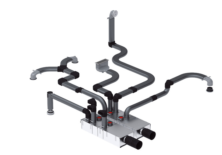 Das Luftverteilsystem Comfo Fresh mit Thermal Shield ist vorgedämmt und mindert deshalb Wärme- und Kälteverluste beim Lufttransport.