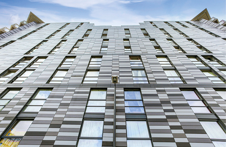 Tonality Fassadenkeramik ist im Vergleich zu vielen anderen Außenwandbekleidungen in gleicher Funktion und Qualität wieder verwendbar.