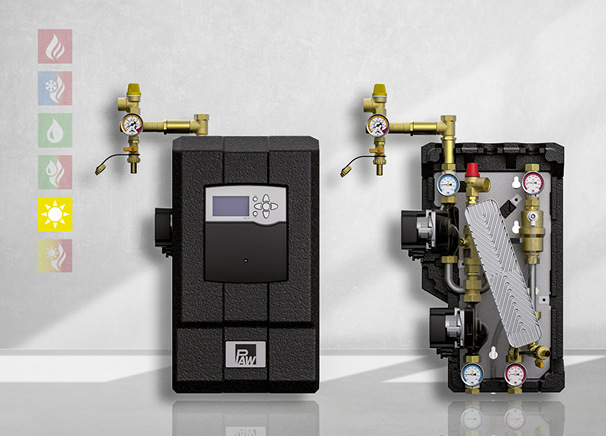 Dank des integrierten Wärmemengenzählers gibt es für die Solarpumpengruppe Solex Mini einen staatlichen Zuschuss.