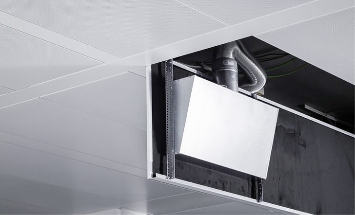 D﻿as Zuluftelement Air Box S ist aus emissionsarmen Materialien gefertigt und lässt sich recyceln.