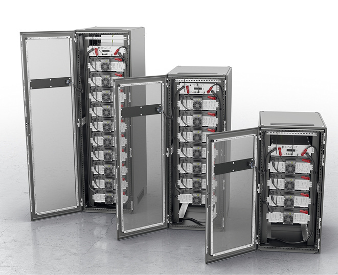 Die Batteriespeicher TS HV 30-80 E sind auf den Bedarf von Gewerbebetrieben optimiert.