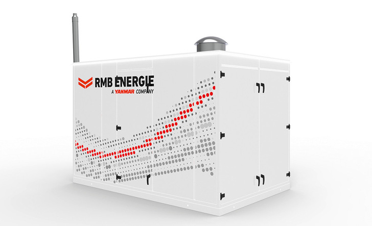 Mit dem Energiecontainer kommt das Kraft-Wärme-Kopplungssystem anschlussfertig geliefert.
