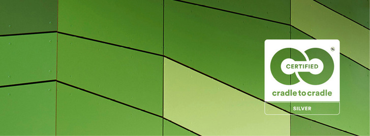 Rockpanel ist nicht nur Cradle-to-Cradle-zertifiziert, sondern bietet auch einen Recyclingservice an, durch den Produkte zurückgenommen und im Rahmen der Herstellung neuer Steinwollprodukte recycelt werden.