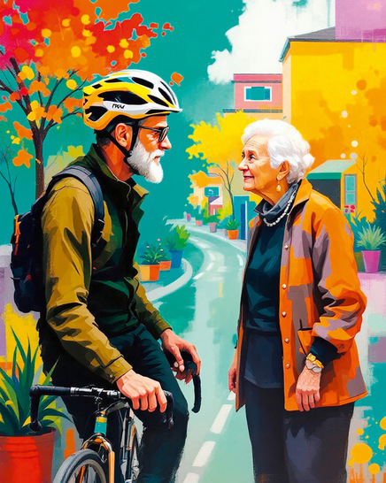 Die ökologisch Bewegten, die zum Beispiel bewusst aufs Auto verzichten, muss man meist nicht mehr vom Umstieg auf Erneuerbare überzeugen. Es sind die Konservativen, die Überzeugungsarbeit machen. Aber die lohnt sich.