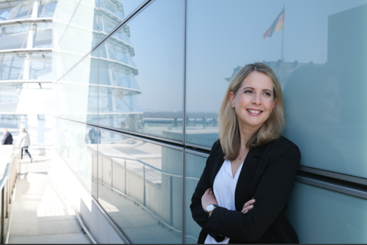 Verena Hubertz ist neue Bauministerin.