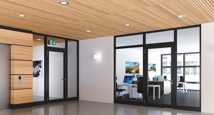 Die Brandschutztüren entsprechen der Feuerschutz-Klassifizierung EI2-30 und der Rauchabschluss-Klassifizierung S200Sa und sind in Wohn- wie Objektbauten verwendbar.