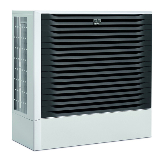 Die Luft/Wasser-­Wärmepumpe WKM Pro besitzt serienmäßig einen Heizstab mit 6 oder 9 kW.