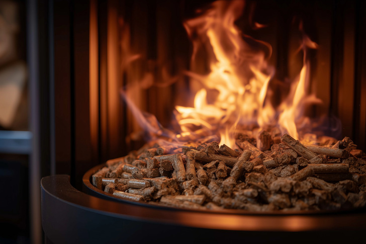 Trotz Rekordproduktion von über 4 Millionen Tonnen Pellets im Jahr 2025 bleibt der Absatz von Pelletheizungen verhalten und die Branche leidet unter politischen Unsicherheiten.