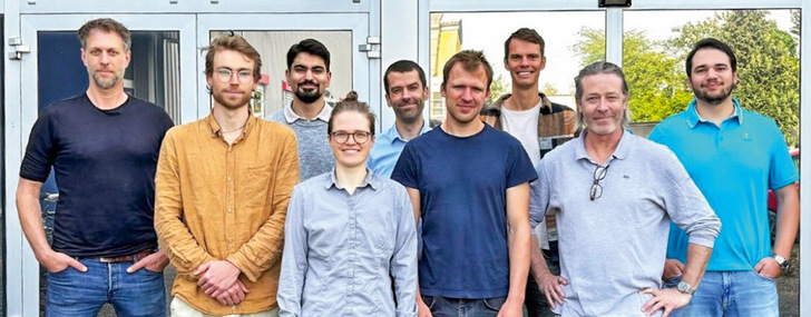 Sind im Mai mit der Entwicklung elektrokalorischer Wärmepumpen gestartet: das Gründungsteam der Firma Qurie.