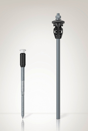Die neuen Thermax II Varianten M12 und M16 ermöglichen die Befestigung schwerer Anbauteile am WDVS – ohne Spezialwerkzeug.