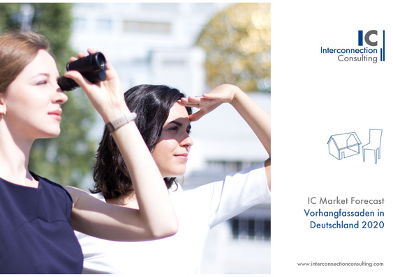 Die aktuelle Interconnect-Studie zum Fassadenmarkt hat 49 Seiten und liefert ein detailliertes Bild der Marktsituation.