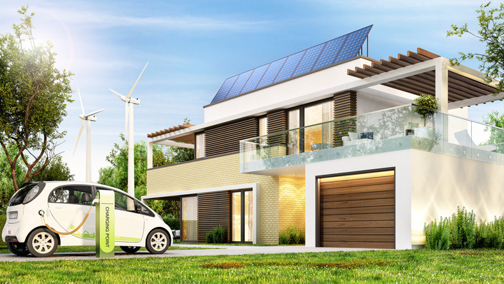 Die Anrechnung von Strom aus Erneuerbaren Energien in der Gebäudebilanz ändert sich mit dem Gebäudeenergiegesetz.