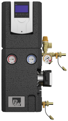 Die vormontierten Armaturengruppen Solar Bloc lassen sich bei thermischen Solaranlagen bis zu einer Kollektorfläche von 175 Quadratmeter einsetzen.