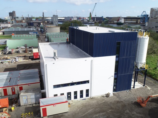 Die Anlage in Terneuzen kann jährlich 3300 Tonnen EPS recyceln.