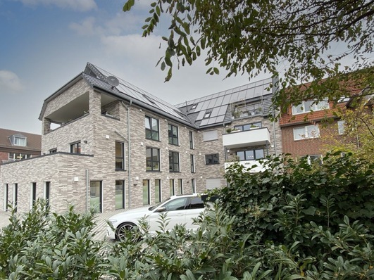 In diesem Sonnenhaus in Osnabrück zahlen die Mieterinnen und Mieter eine pauschale Warmmiete.