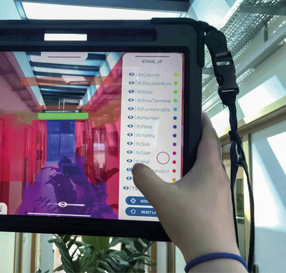 1 Die Digitalisierung schreitet auch im Bauwesen voran: Durch die Verbindung von BIM und Augmented Reality lässt sich die hohe Fehlerquote in der Ausführung merklich senken. Bislang wird BIM hauptsächlich in der Planungsphase genutzt.