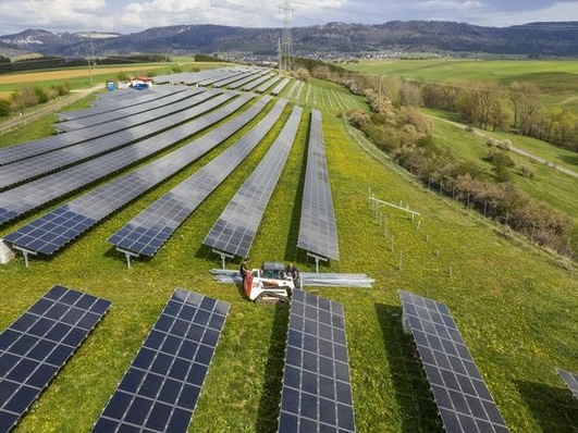 Solarpark bei Denkingen