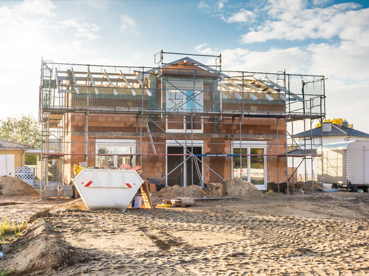 Einen ähnlich hohen Einbruch bei Baugenehmigungen gab es zuletzt 2007.