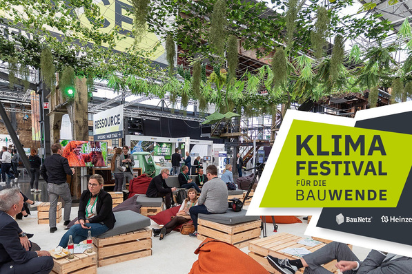 Das Klimafestival für die Bauwende soll Vorträge, Podiumsdiskussionen und Hands-On-Workshops bieten. 