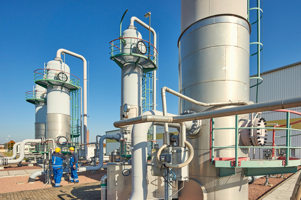 Gut gefüllt: Untergrundgasspeicher Bad Lauchstädt der VNG