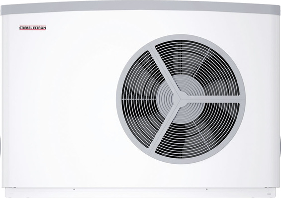 Das einbrennlackierte, korrosionsgeschützte Gehäuse der Wärmepumpe WPL-A 13 HK Premium besteht aus feuerverzinktem, pulverbeschichtetem Stahlblech. Lüftergitter, Griffschalen und Deckel sind aus witterungs- und UV-beständigem Kunststoff gefertigt.