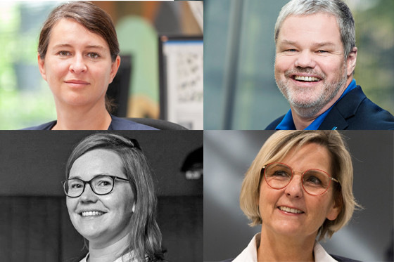  Kristina Gronau, Knut Marhold, Marie Erfurt, Nathalie Michel (v.l.n.r.).