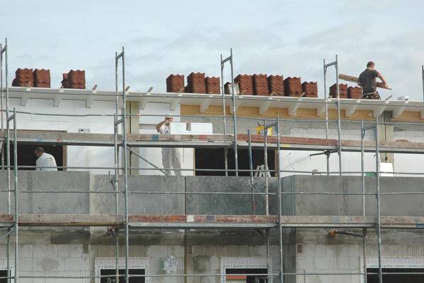Neben dem Verkehrssektor hat auch der Gebäudesektor einiges aufzuholen in Sachen Treibhausgas-Einsparung.