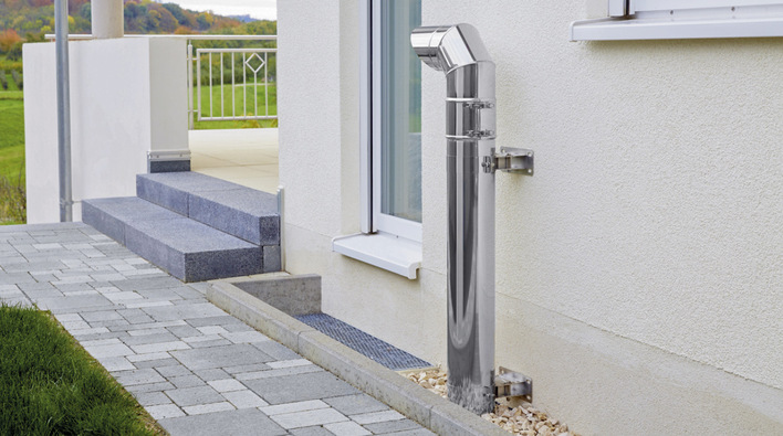 Die Neufassung der DIN 1946-6 legt für die Ansaugung der Außenluft erstmals eine Mindesthöhe von 70 Zentimetern über dem Erdreich fest.