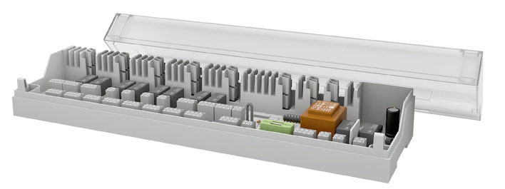 Mit der herotec Basisstation Alpha Direct Balance wird der hydraulische Abgleich von Fußbodenheizungen leicht gemacht.