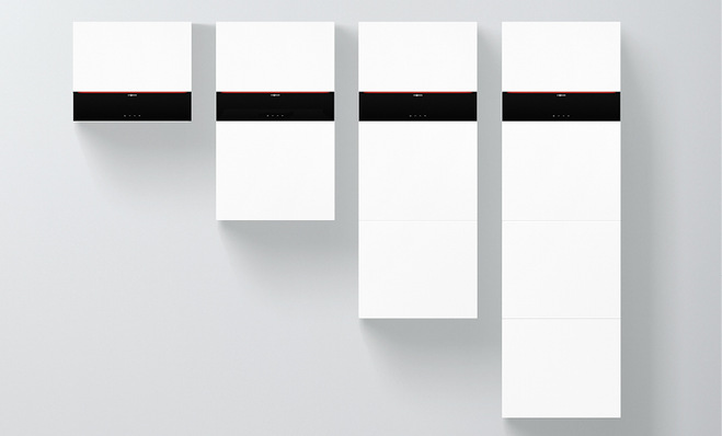 Den modular aufgebauten Stromspeicher Vitocharge VX3 gibt es nun auch für den 3-phasigen Betrieb.