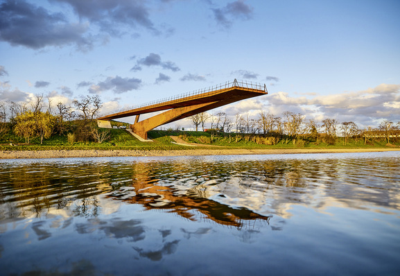 BUGA 2023: Panoramasteg in der Feudenheimer Au