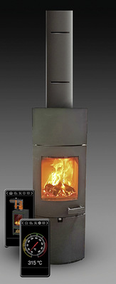 Die WLAN-Steuerung für Feinstaubabscheider vereinfacht durch neue Funktionen den Service und die Wartung von Kaminöfen. So können Betreiber:innen selbst Intervalle einstellen oder Störungsmeldungen und Messwertverläufe anzeigen und weiterleiten.