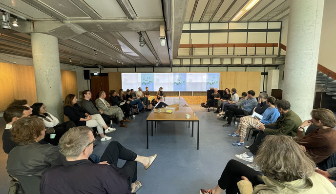 Erstes Treffen des Hochschulnetzwerks „Gemeinsam für die Bauwende“ im Juli 2024 an der TU Berlin