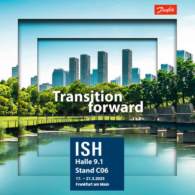 Danfoss stellt auf der ISH seine Neuheiten vor.