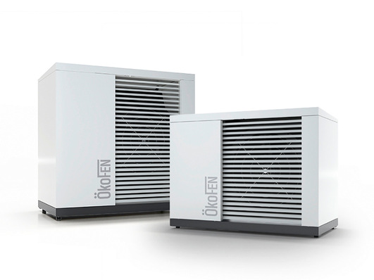 Für mehr Unabhängigkeit lassen sich die Greenfox-Wärmepumpen mit einer Pelletheizung zu einem Hybridsystem erweitern.