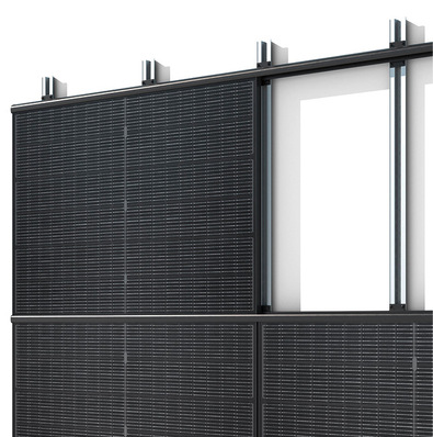 Für sein Montagesystem IBC Wall Fix liefert IBC Solar passende bauaufsichtlich zugelassene PV-Module.