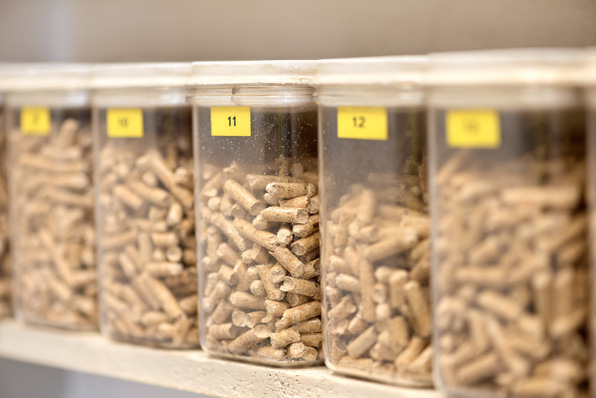 In Pelletswerken werden regelmäßig Proben entnommen, um die ENplus-Zertifizierung gewährleisten zu können. Nun wird in der Branche darüber gestritten, ob das ausreicht, um auch die Nachhaltigkeit des Brennstoffs zu bestätigen.