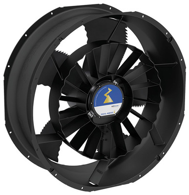 Das Gehäuse der Ventilatoreinheit ZA plus ermöglicht eine optimale Luftführung.