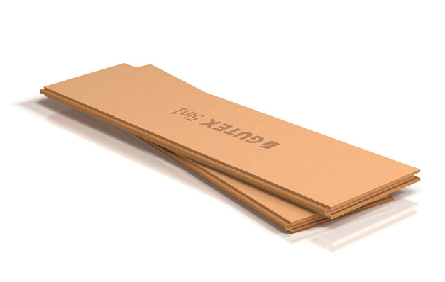 Produziert wird die 5in1-Platte nach Angaben von Gutex aus nachhaltigem regionalem Holz – baubiologisch unbedenklich und made in Germany.