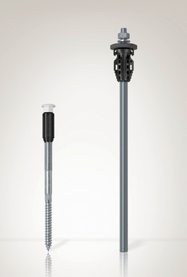 Die neuen Thermax II Varianten M12 und M16 ermöglichen die Befestigung schwerer Anbauteile am WDVS – ohne Spezialwerkzeug.